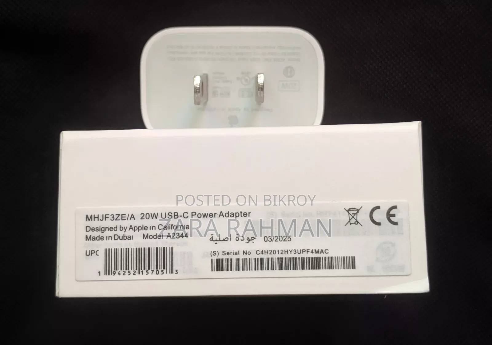 20w Apple iPhone Original Charger
