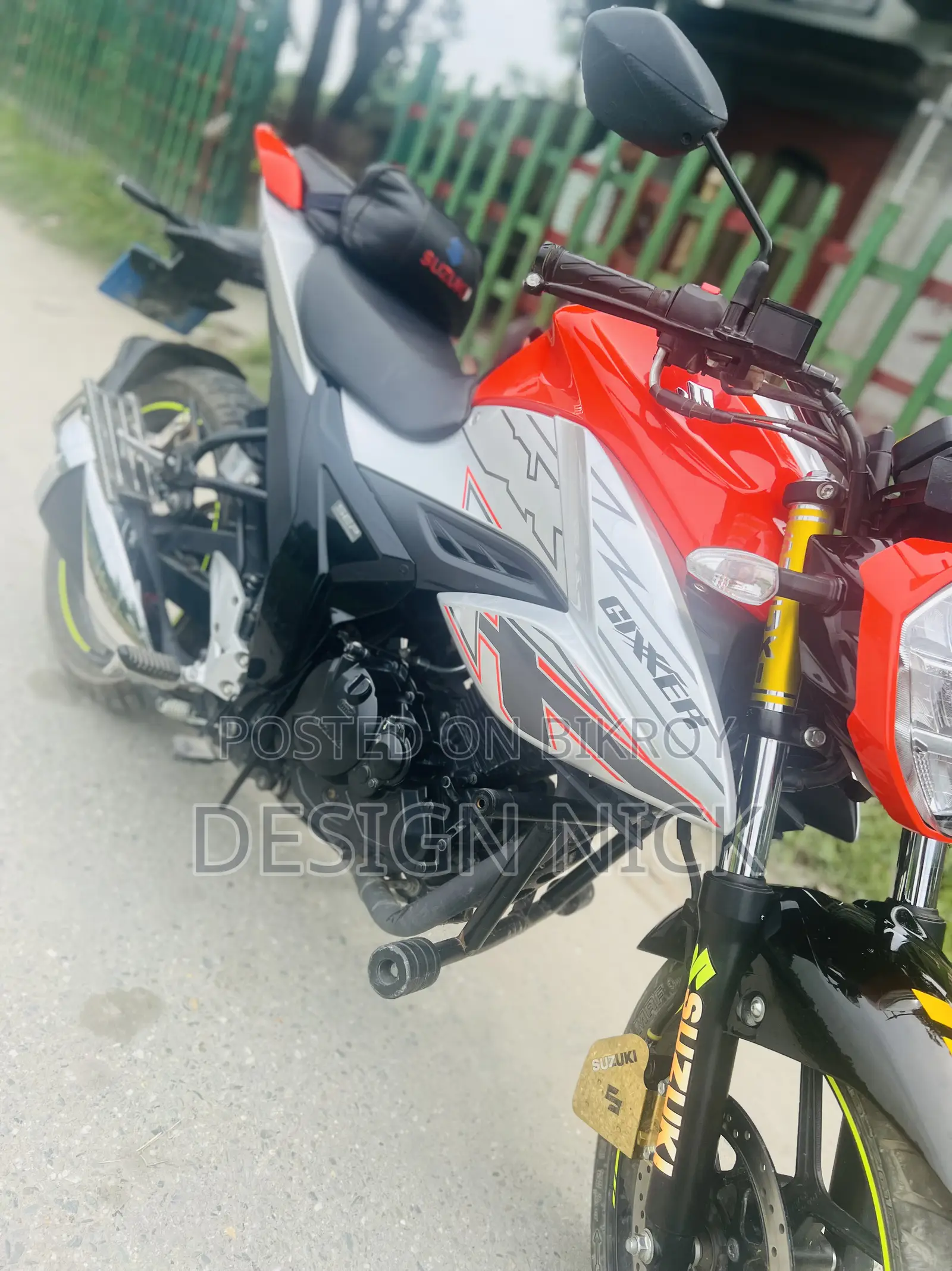 Suzuki Gixxer 2024 Orange
