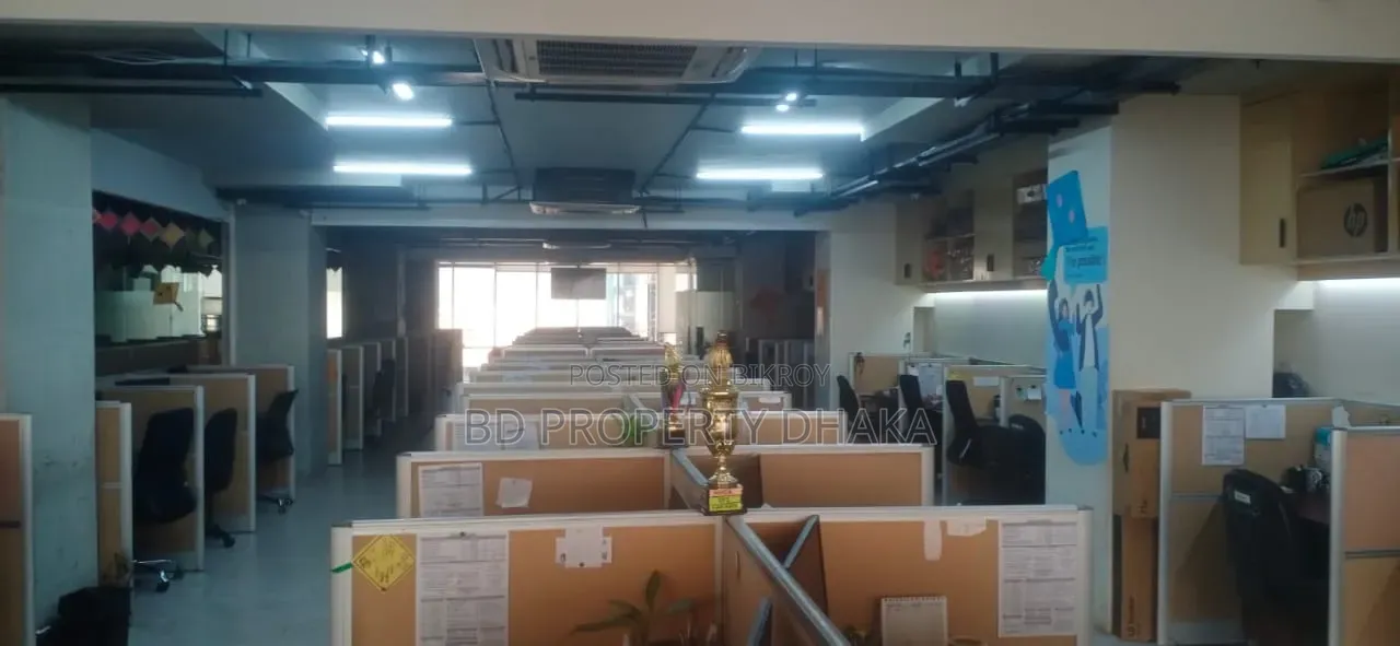 4500 SQFT Furnished Commercial Space Rent in Gulshan