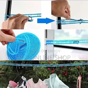Windproof Non Slip Clothesline