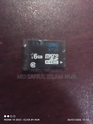 Urgent Samsung 16 GB SD Card