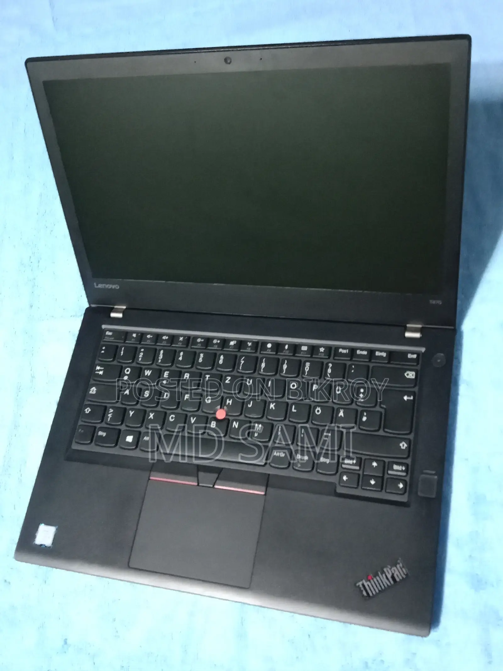 Laptop Lenovo ThinkPad T470 16GB Intel Core I5 SSD 256GB