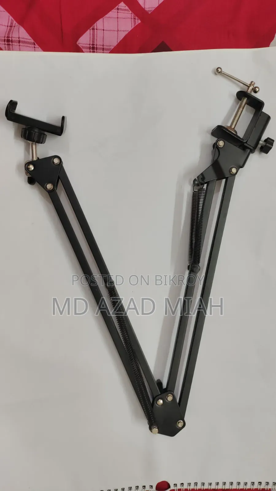 Mobile Holder Stand with Table Clamp