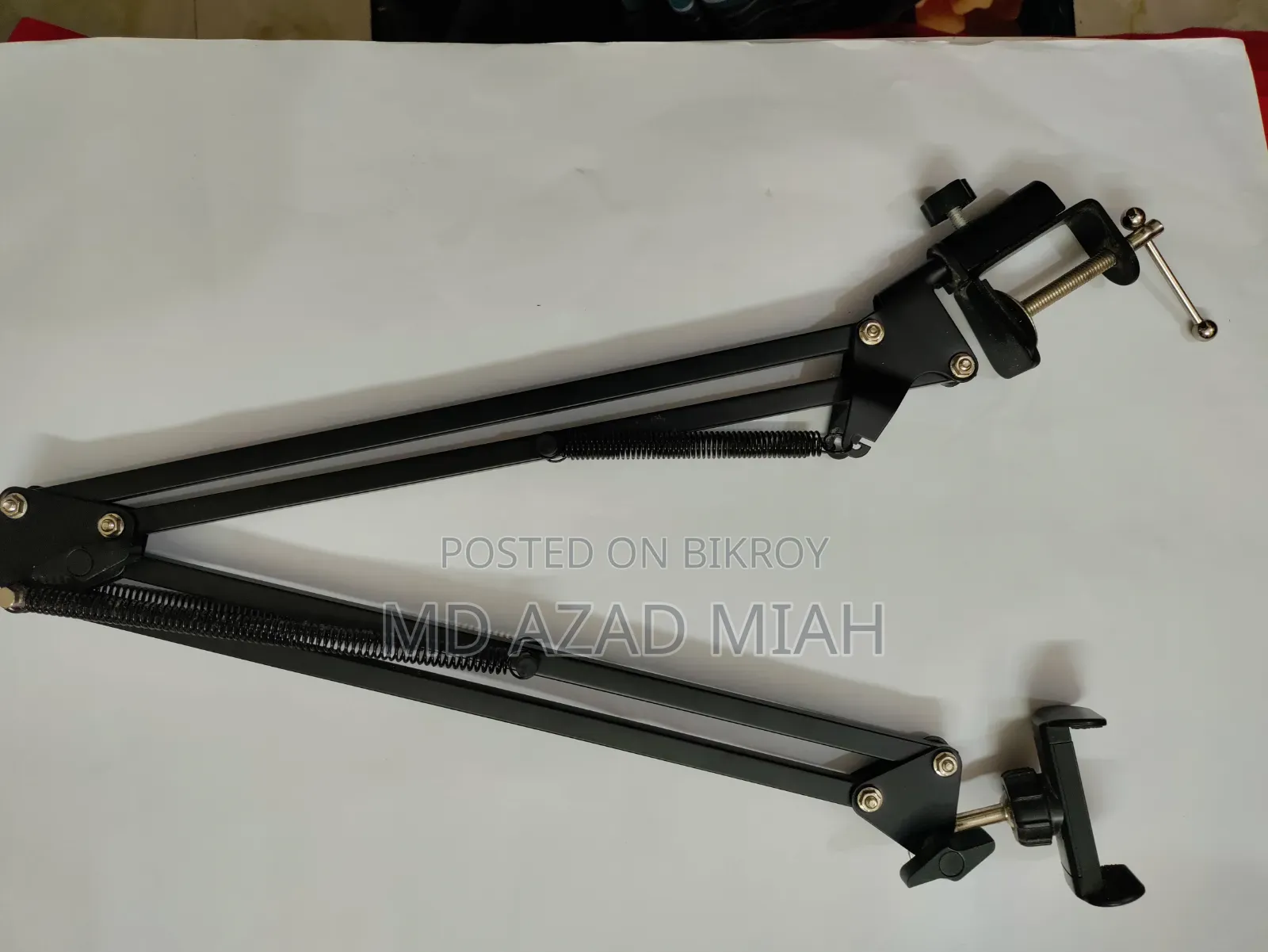 Mobile Holder Stand with Table Clamp