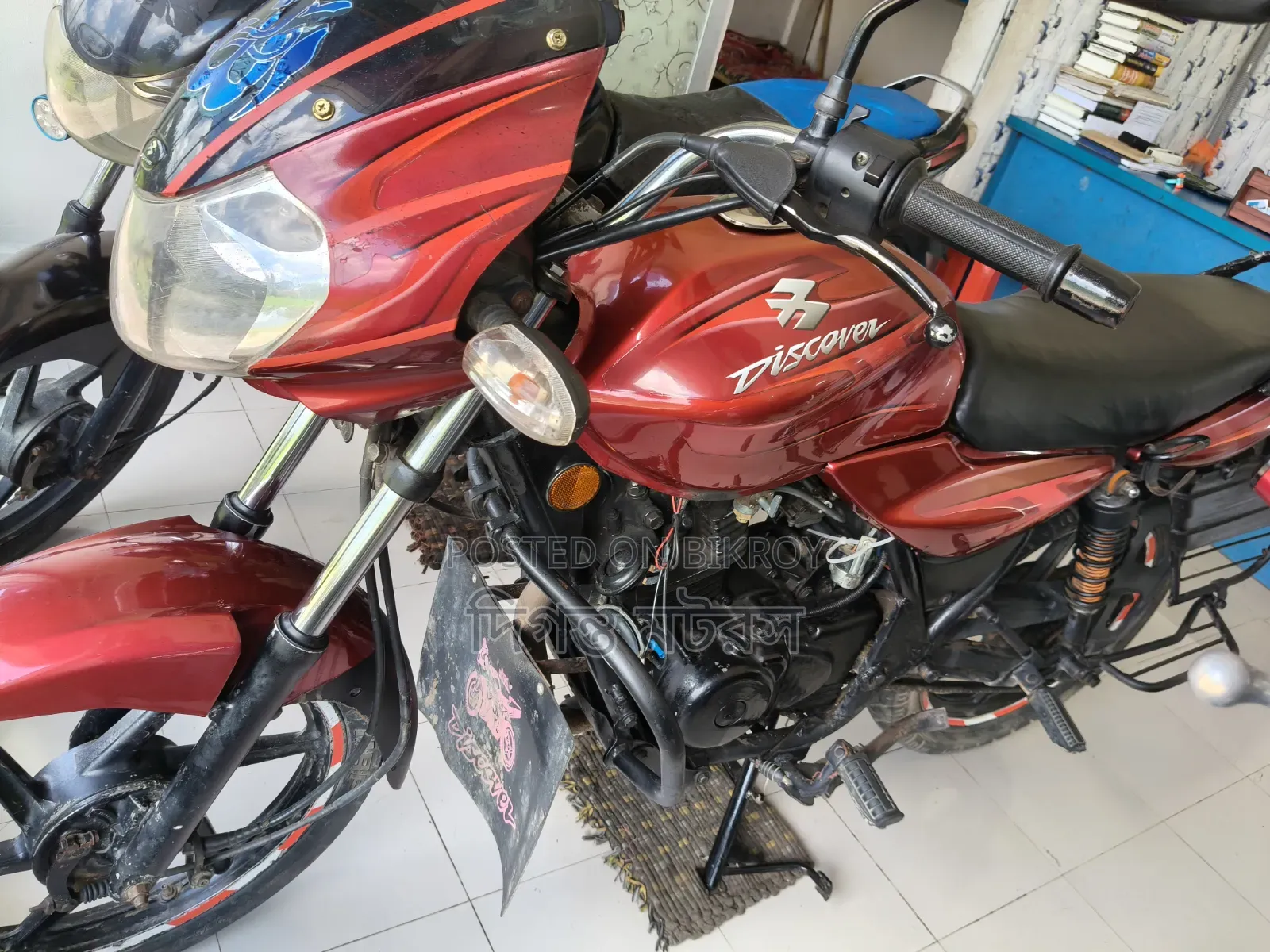 Bajaj Discover 135 2012 Red