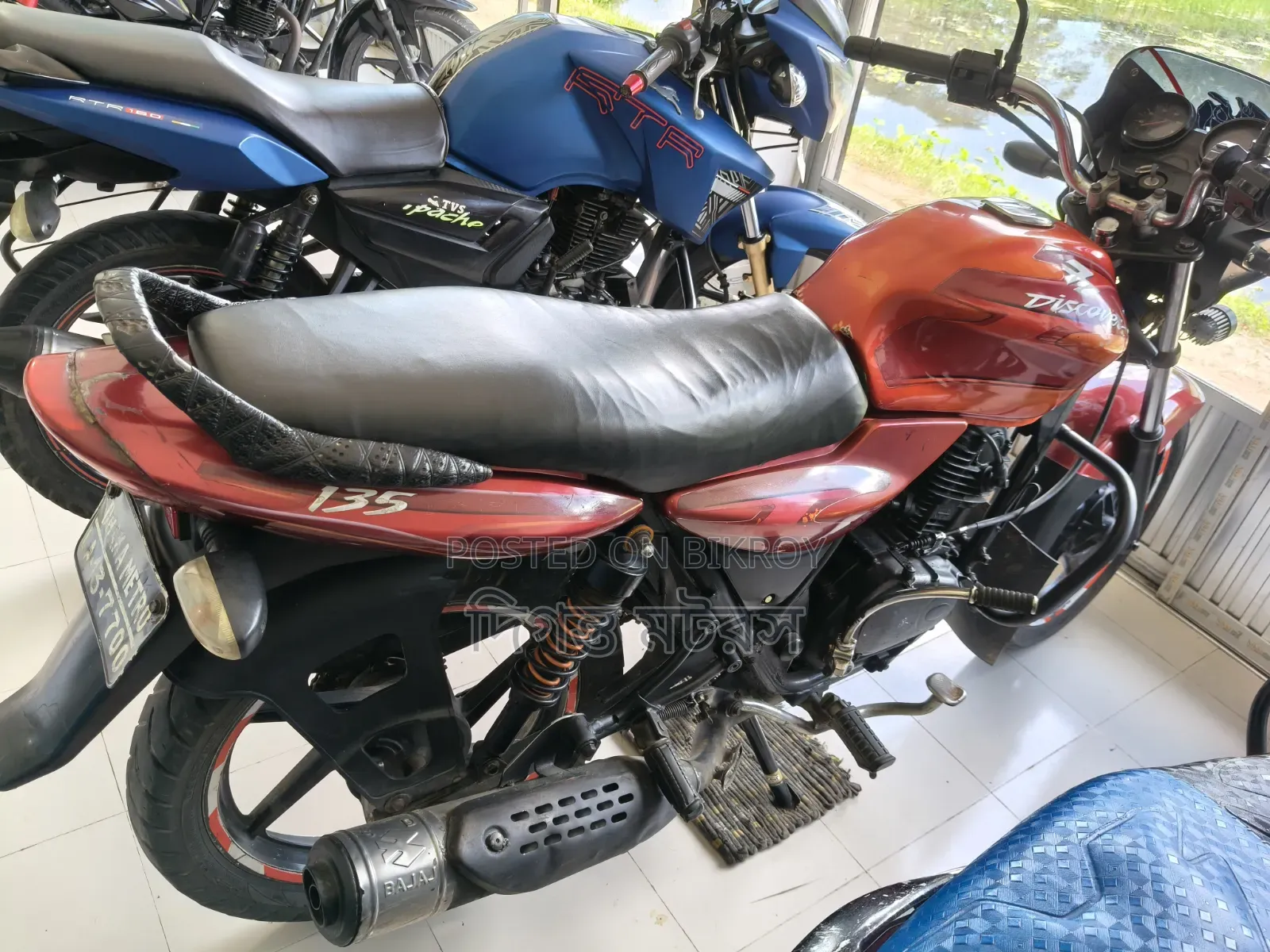 Bajaj Discover 135 2012 Red