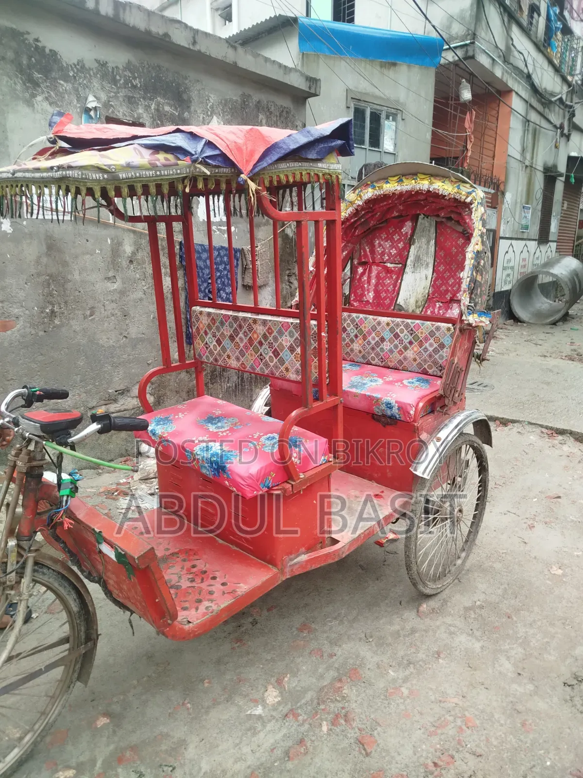 Four auto-rickshaws
