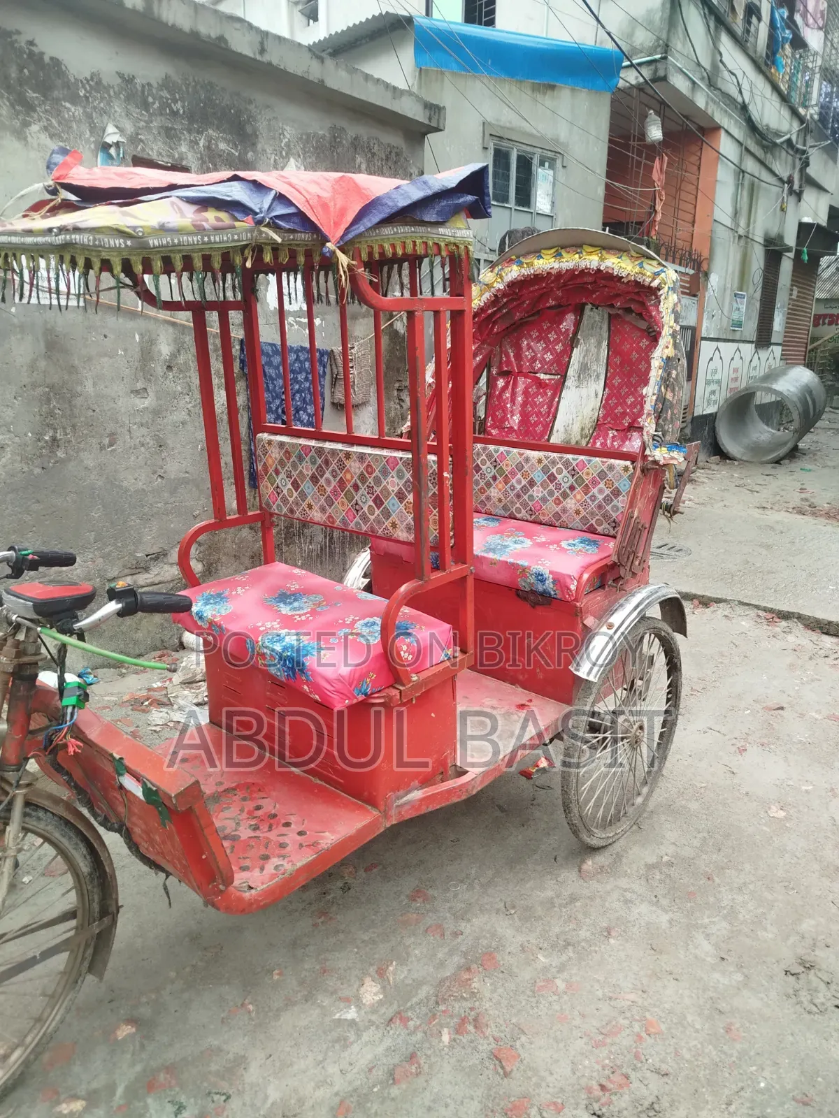 Four auto-rickshaws