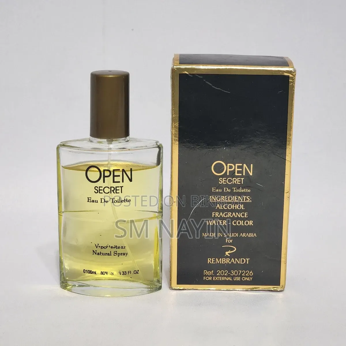 Rembrandt Open Secret Premium Perfume | Saudi Arabian