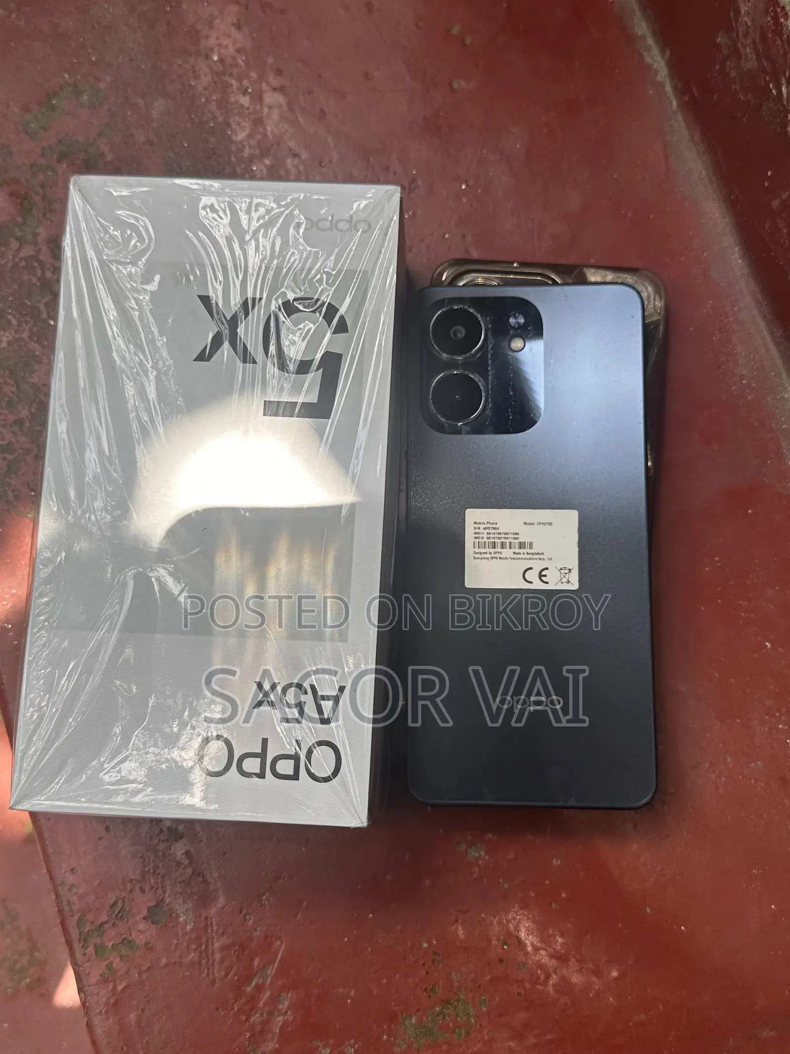 New Oppo A5X 128 GB Black