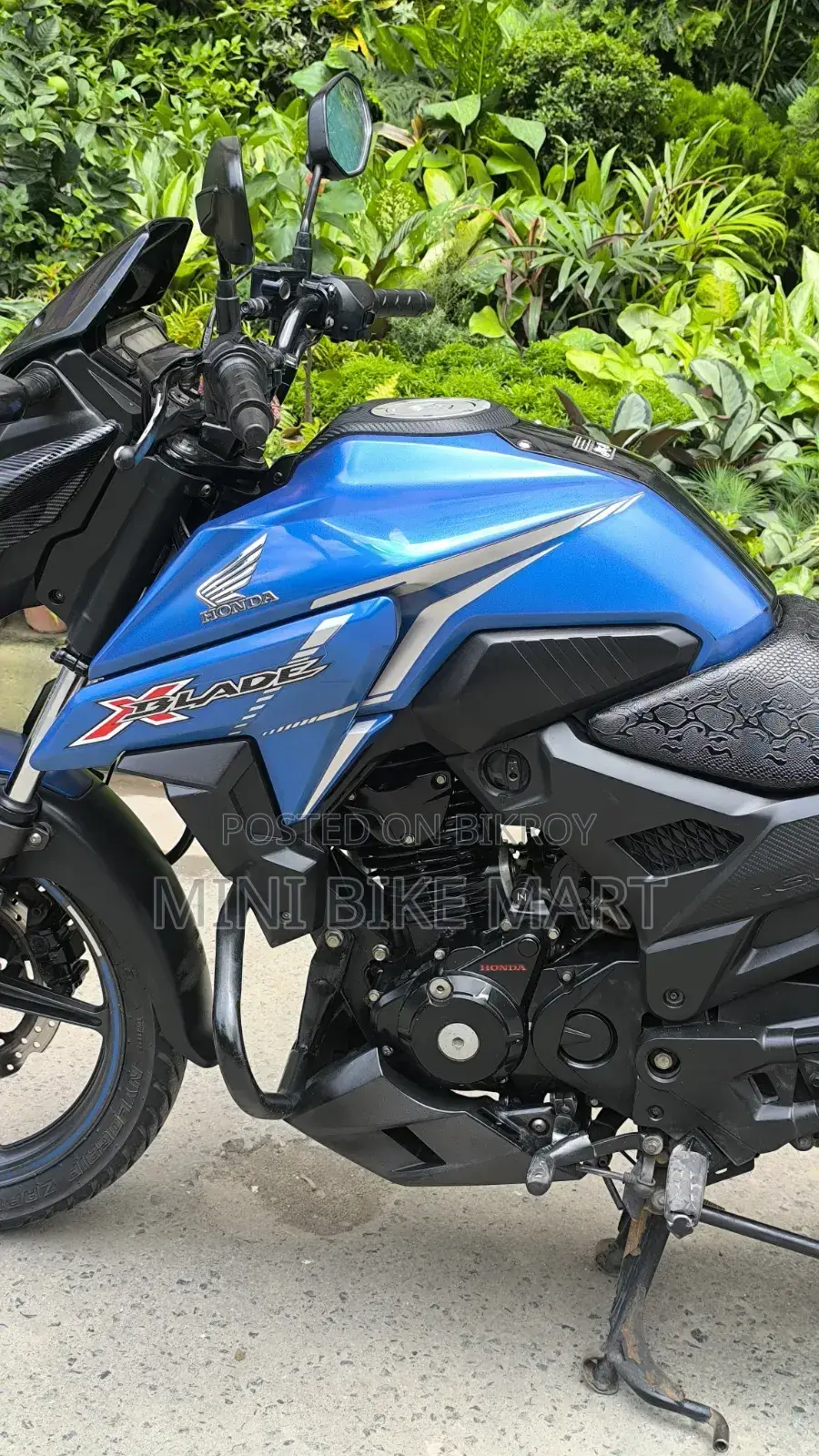 হোন্ডা এক্স-ব্লেড ১৬০ ২০২১ নীল
