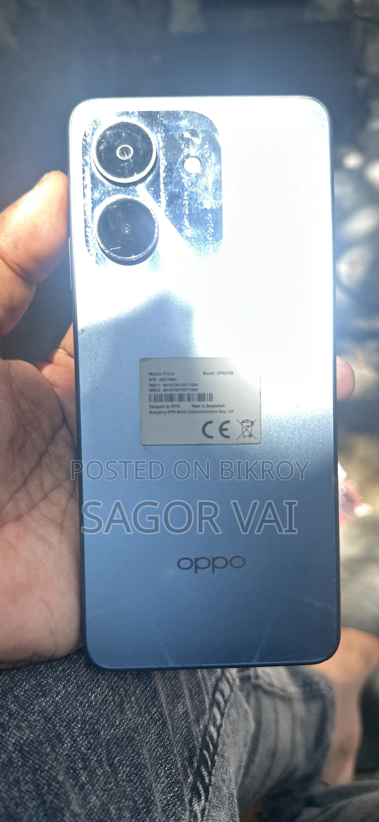 New Oppo A5X 128 GB Black