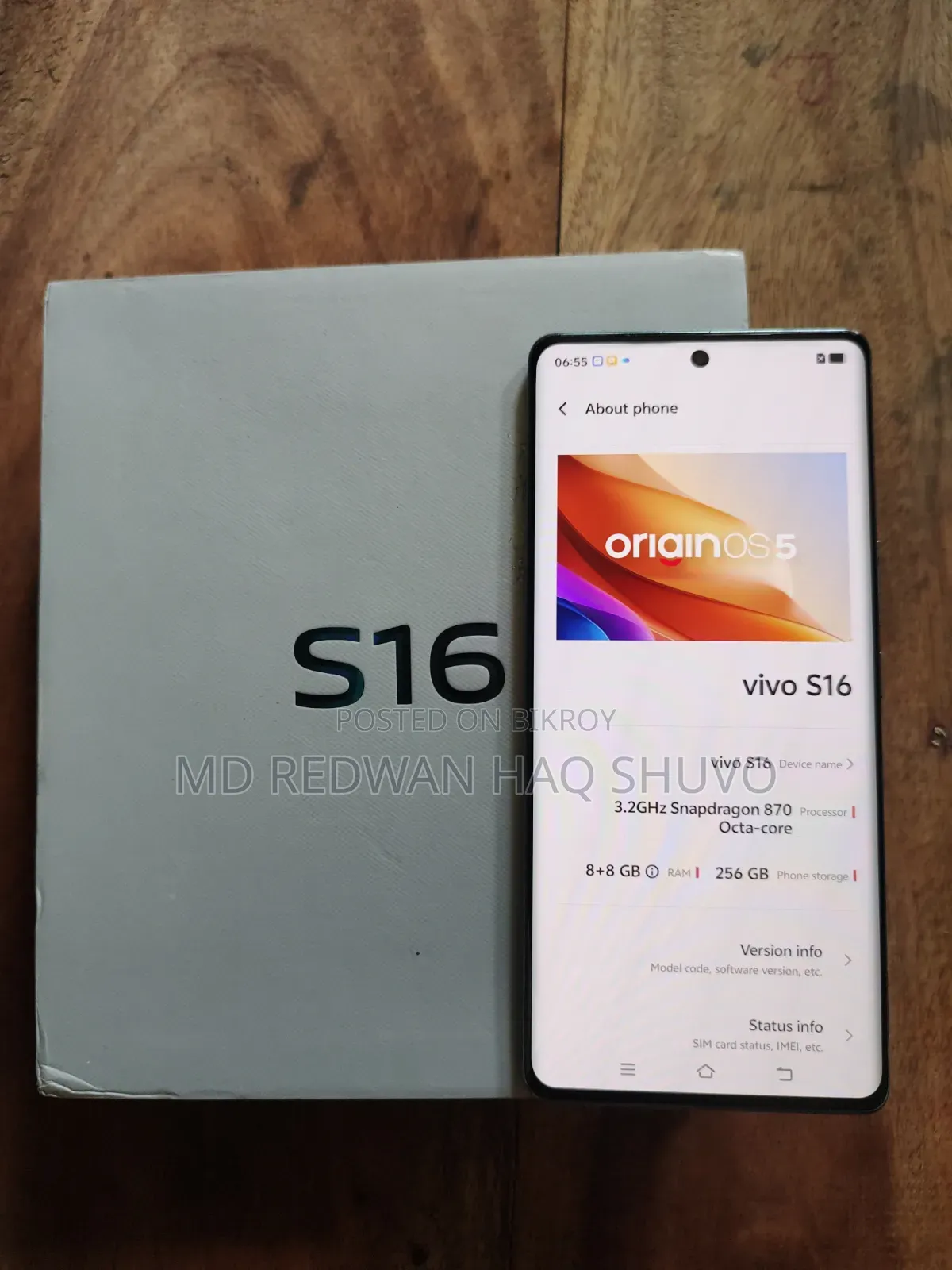 Vivo S16 256 GB