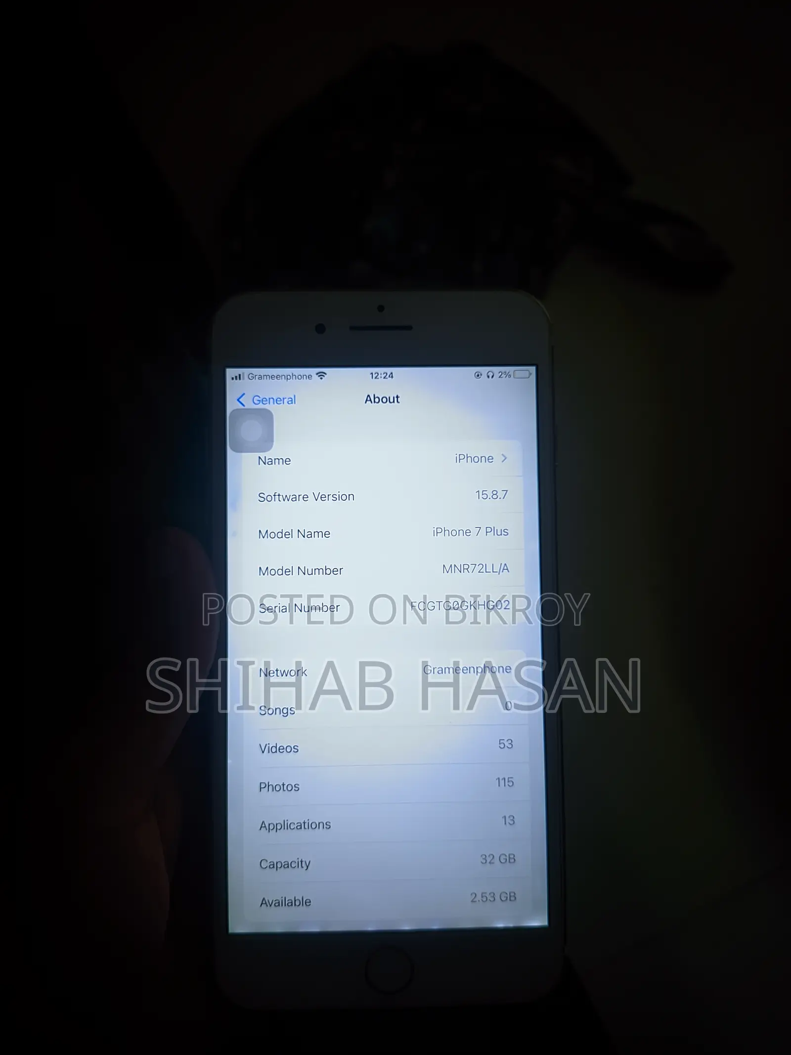 Apple iPhone 7 Plus 32 GB Gold