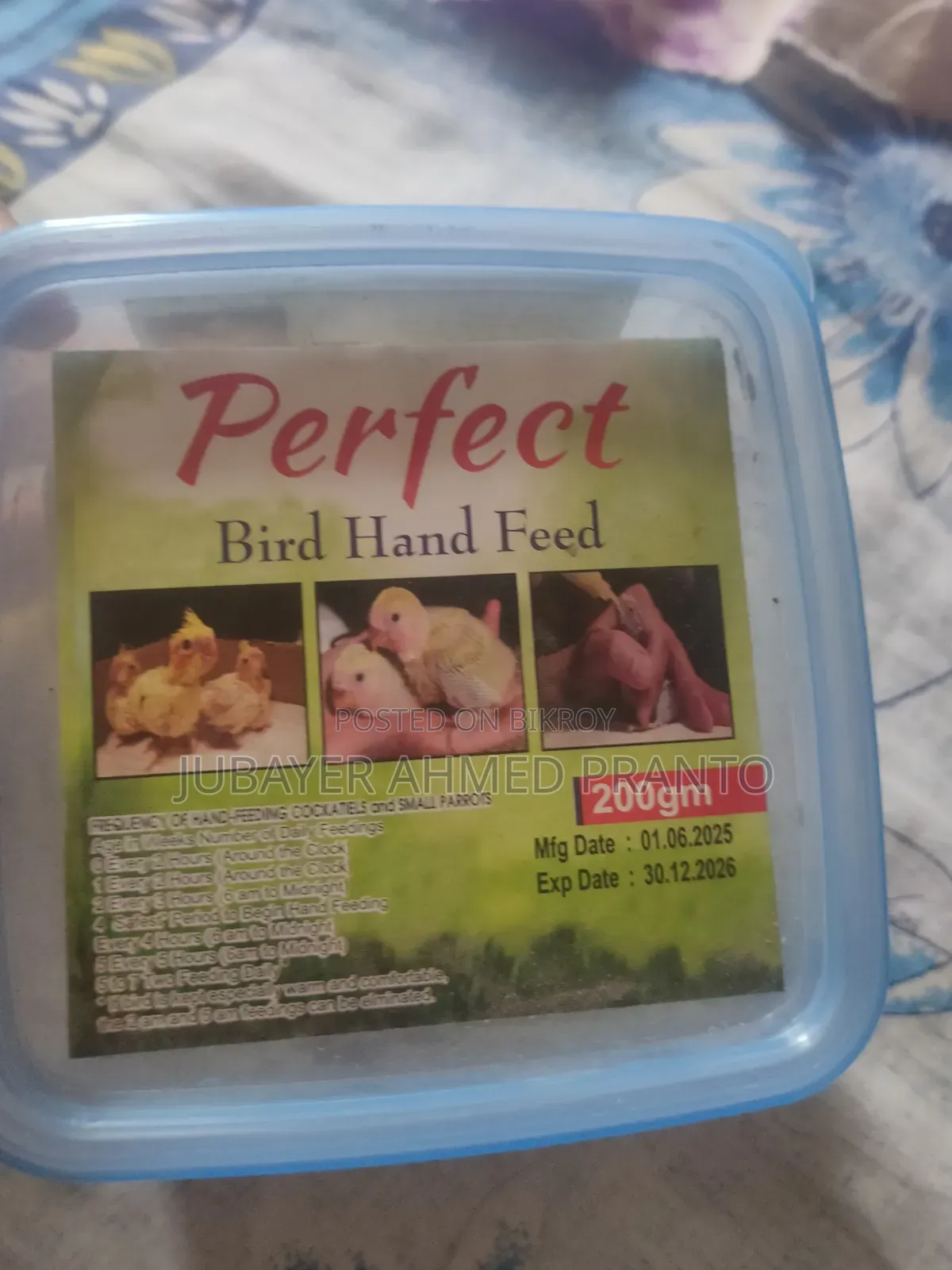 Hand Feed