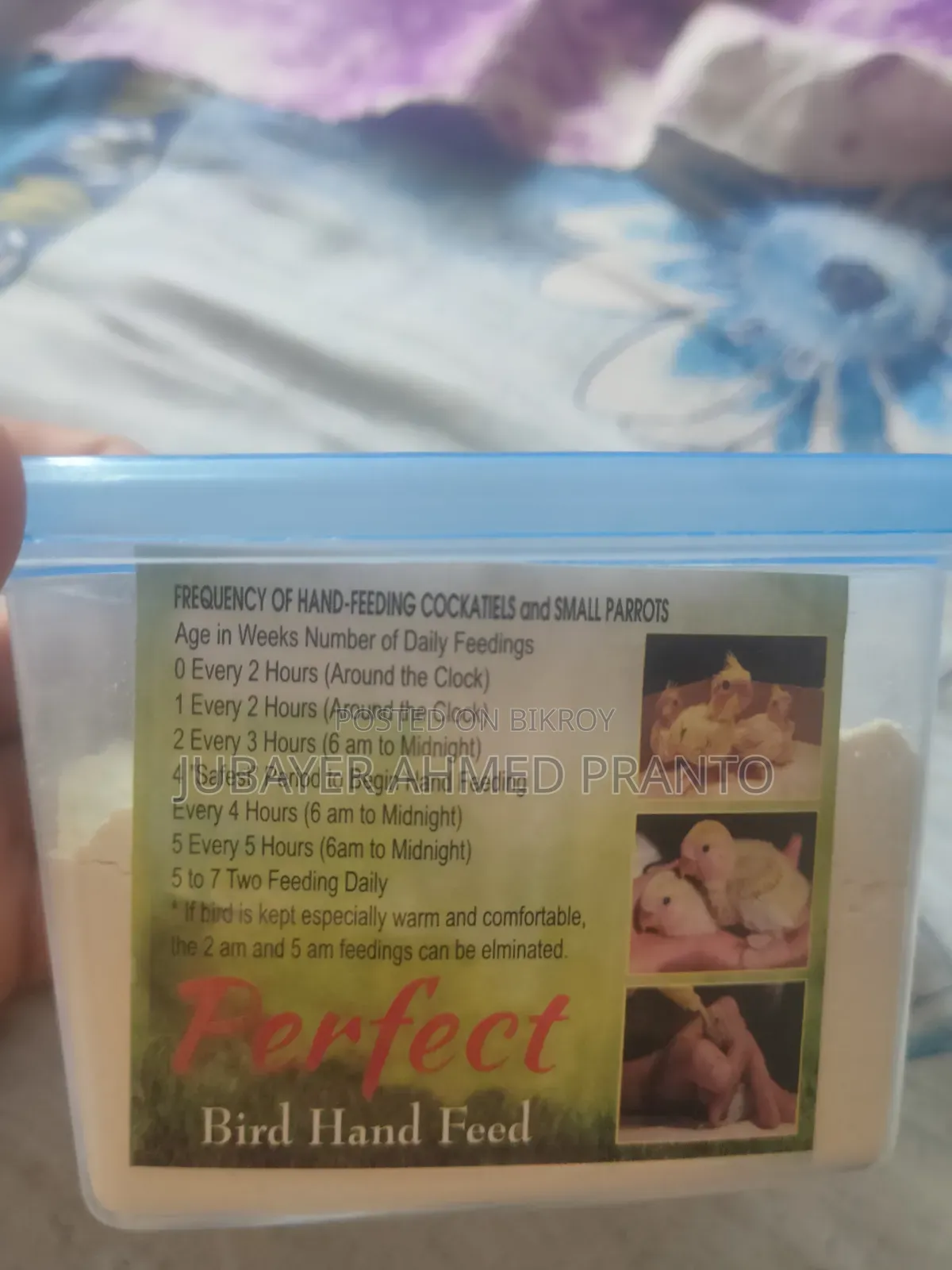 Hand Feed