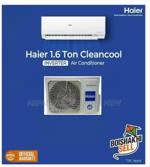 [HSU-19CleanCool(INV)(Pro)] Haier 1.6 Ton AC DC Inverter