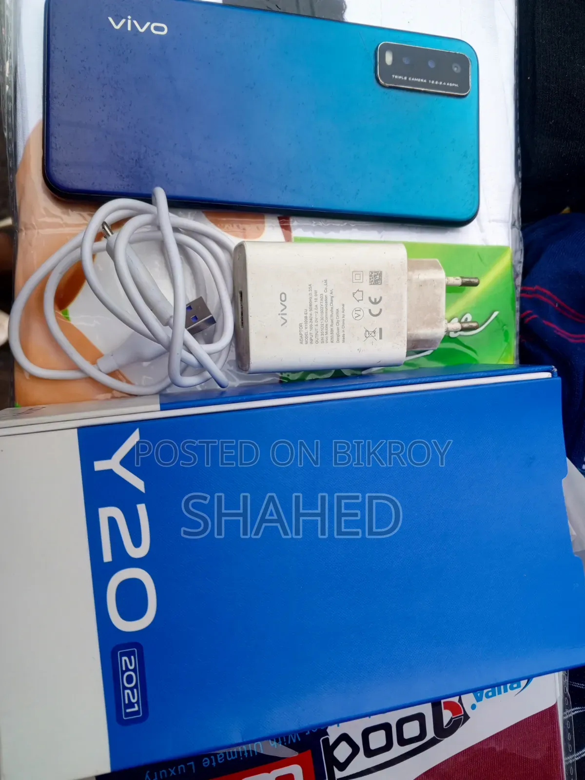 Vivo Y20 64 GB Blue