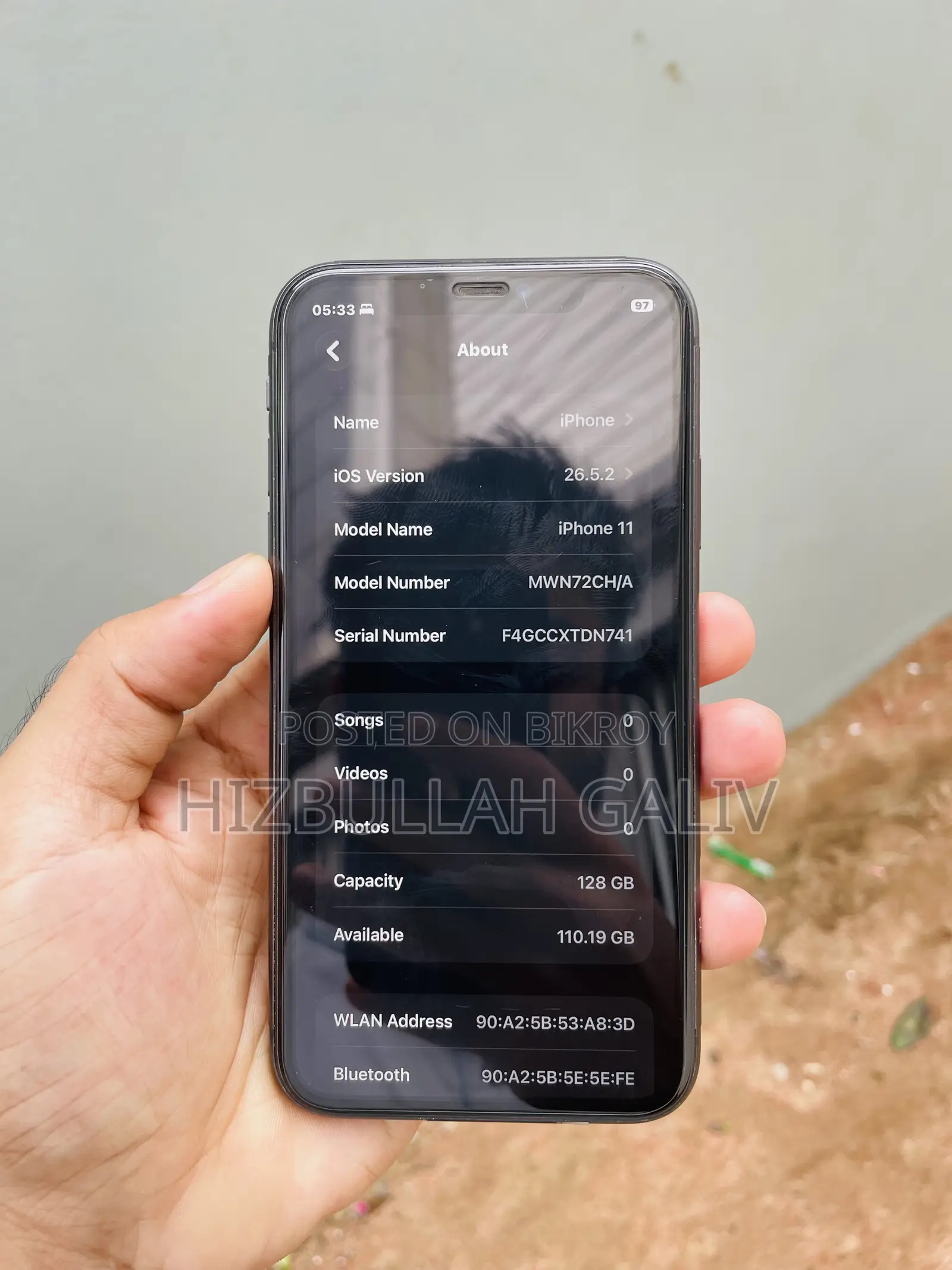Apple iPhone 11 128 GB Black