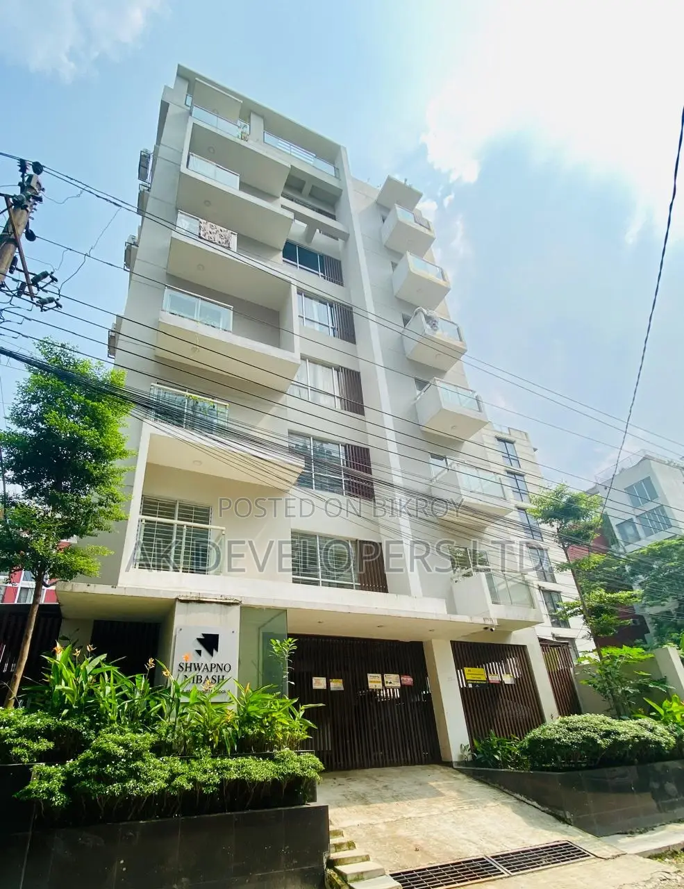 3 Bedroom Apartment in Shwapno Nibash, Basundhara for Sale