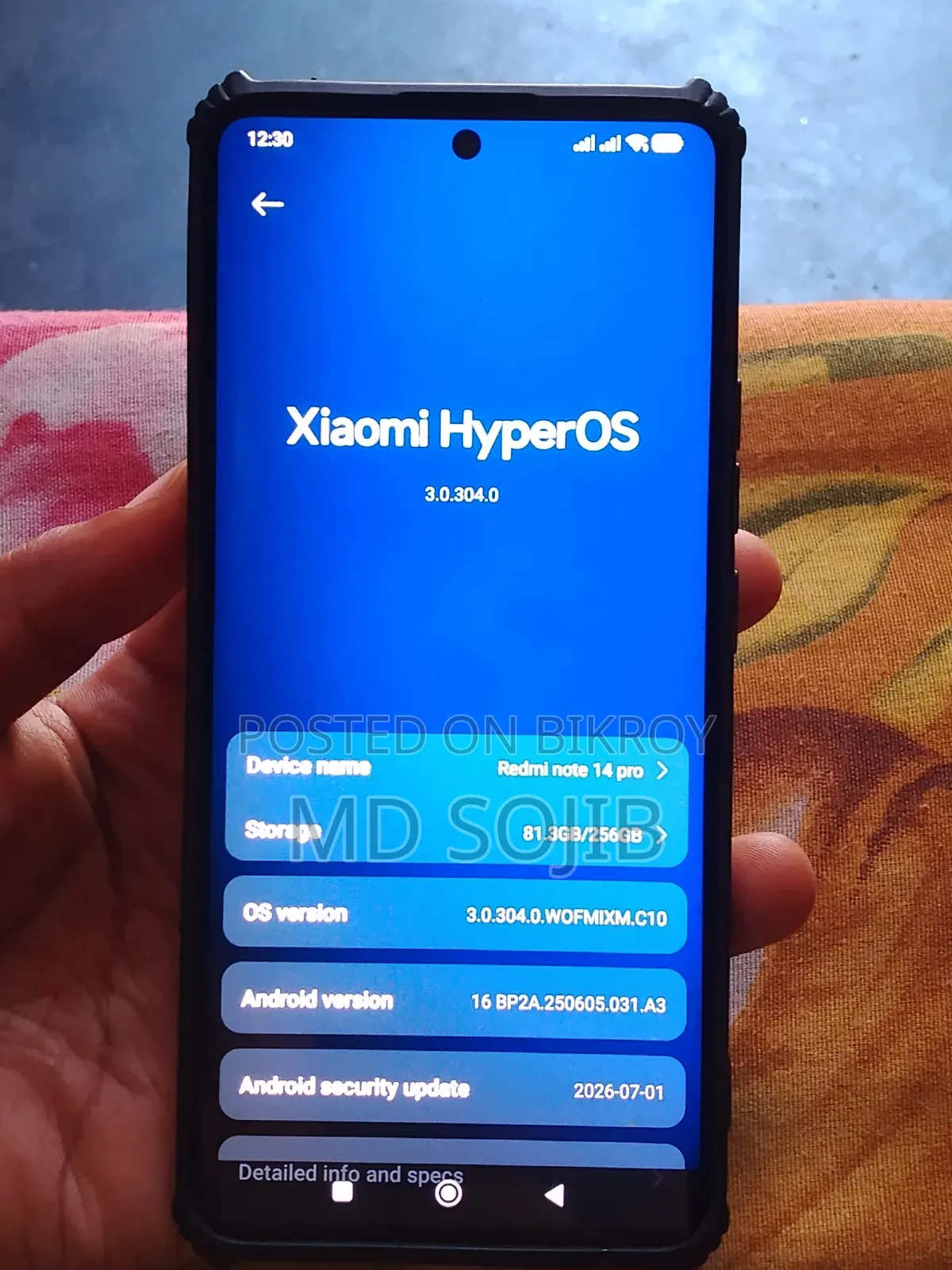 Xiaomi Redmi Note 14 Pro 5G 256 GB Black