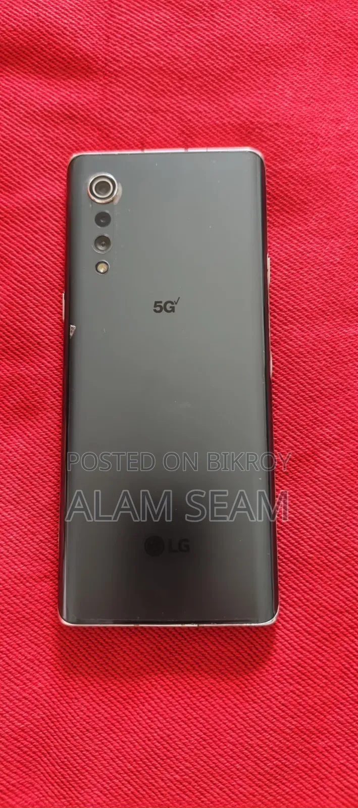 LG Velvet 5G 128 GB Gray