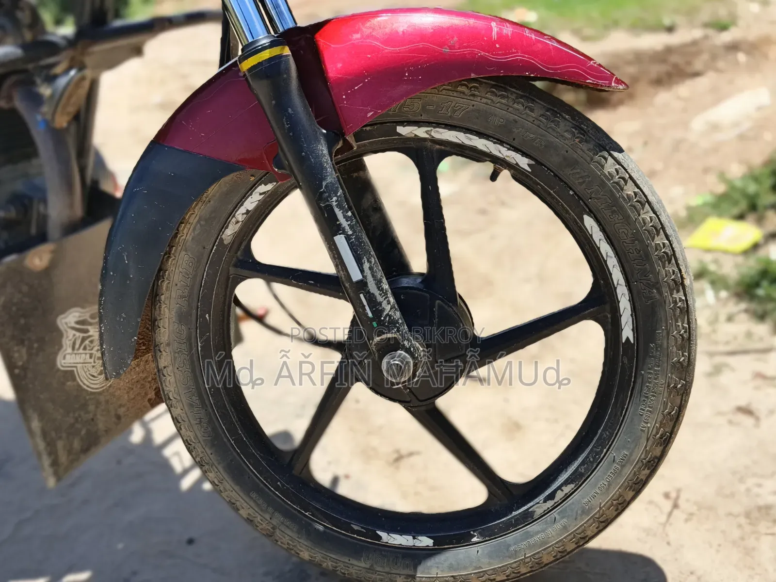 Bajaj Platina ES 2018 Red