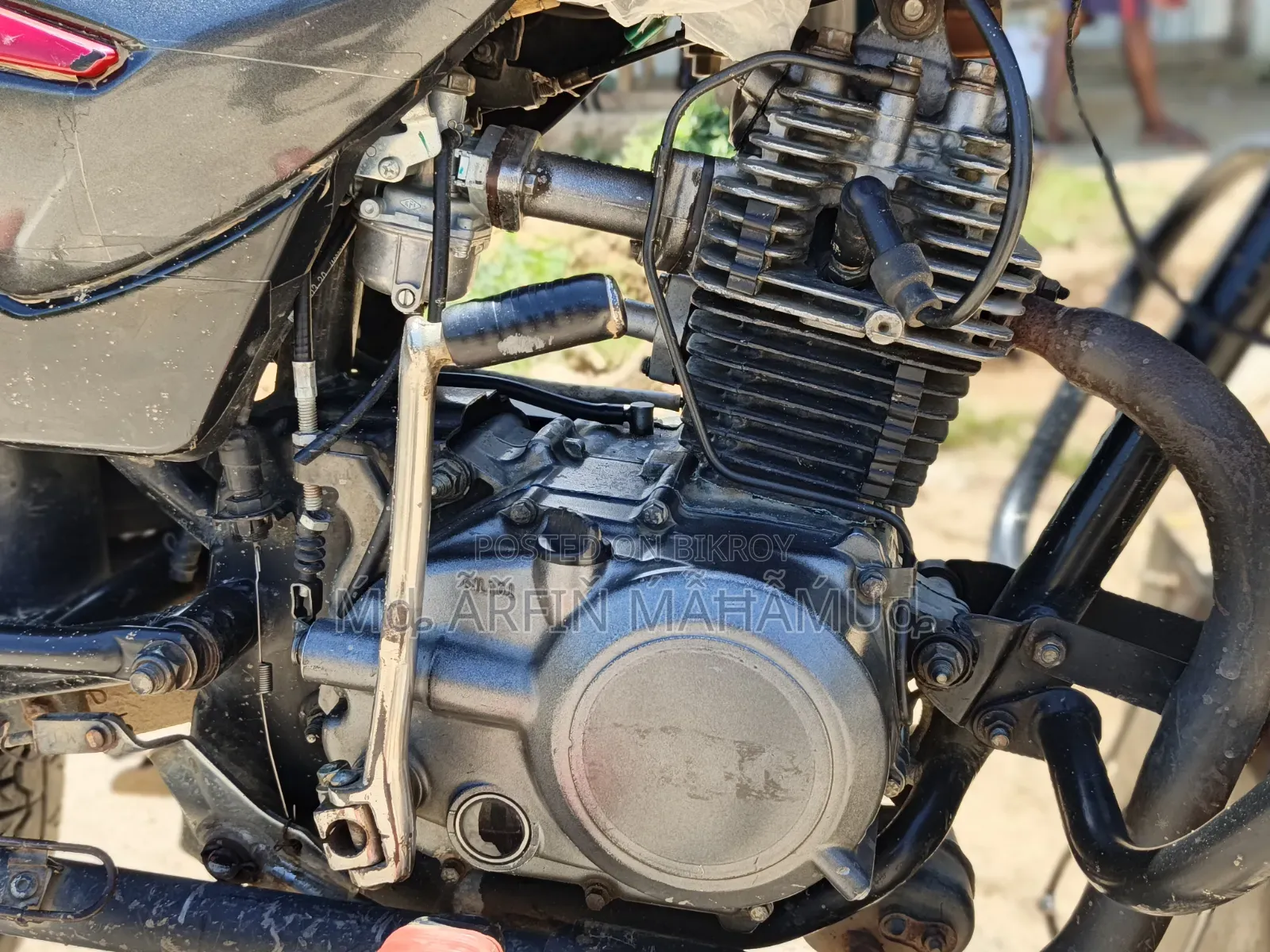 Bajaj Platina ES 2018 Red