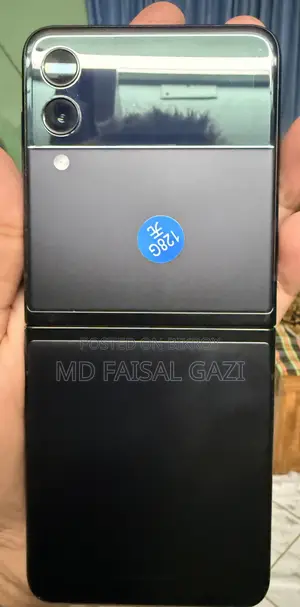 স্যামসাং গ্যালাক্সি জেড ফ্লিপ৩ ৫জি ১২৮ জিবি ব্ল্যাক