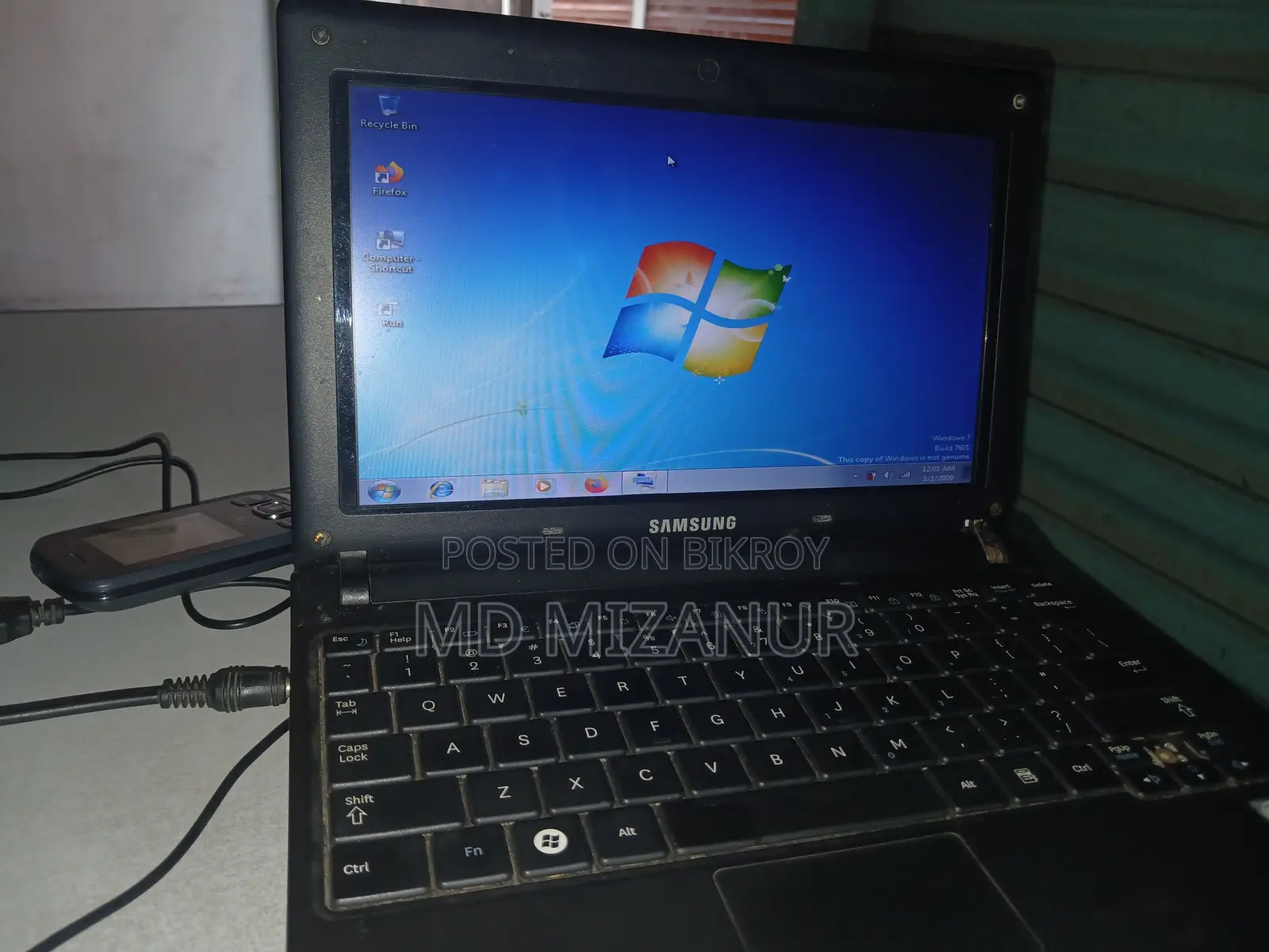 Laptop Samsung NP-N102SP 1GB Intel Atom HDD 320GB