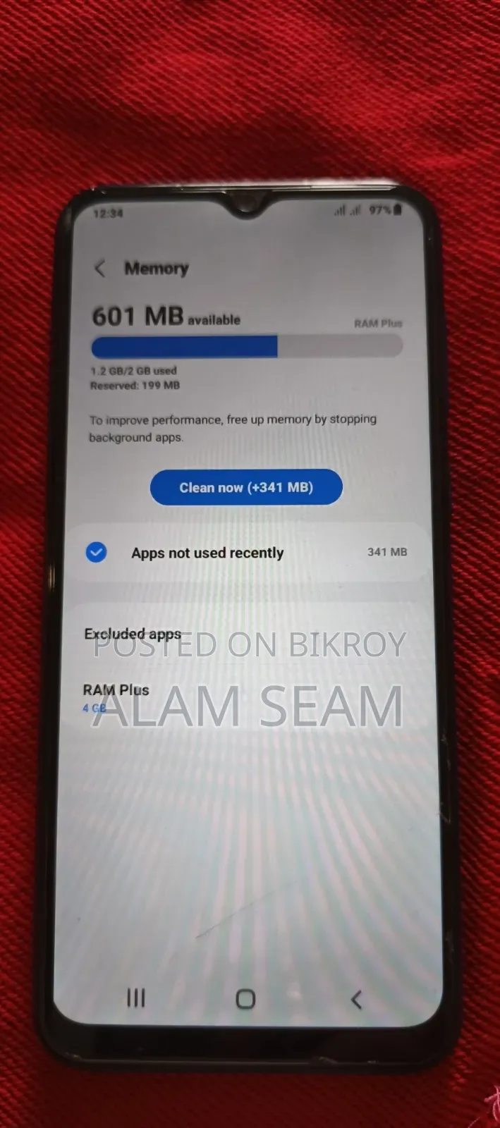 Samsung Galaxy A03 Core 32 GB Blue