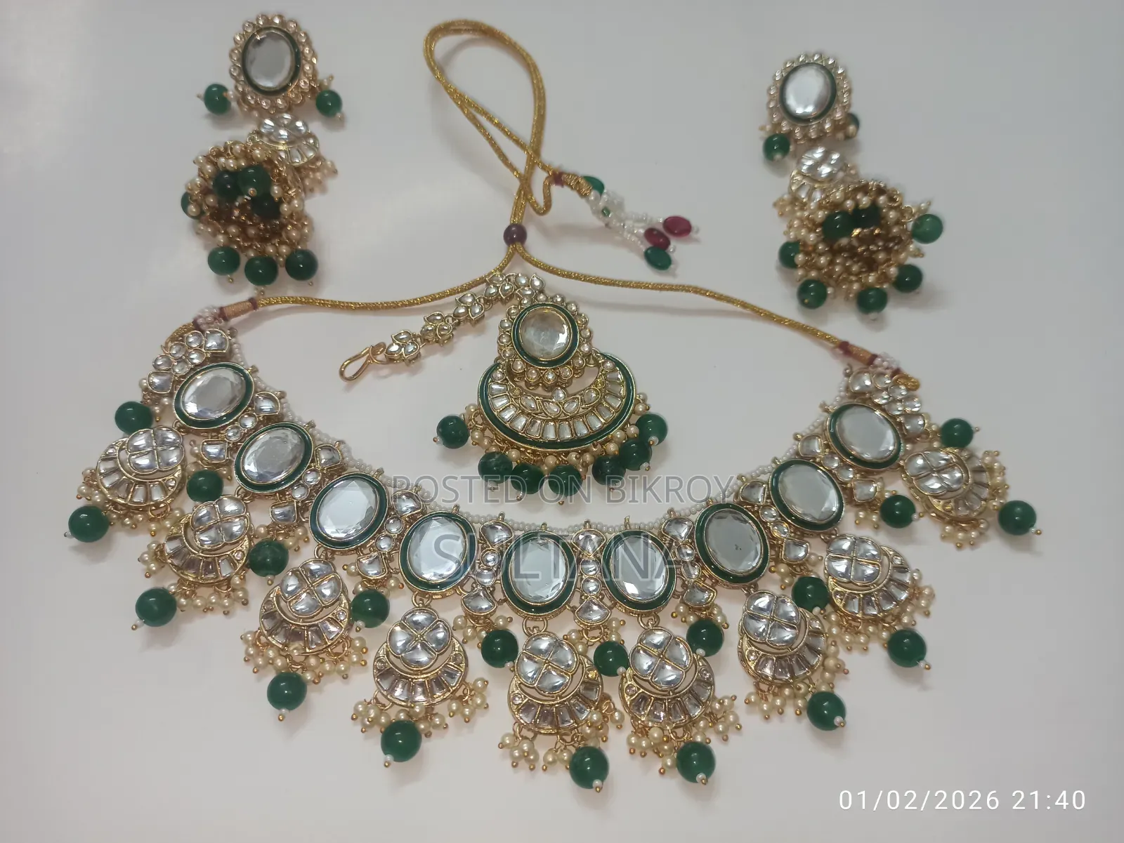 Jewellery ১ বার মাত্র ব্যবহৃত ব্রাইডাল জুয়েলারি
