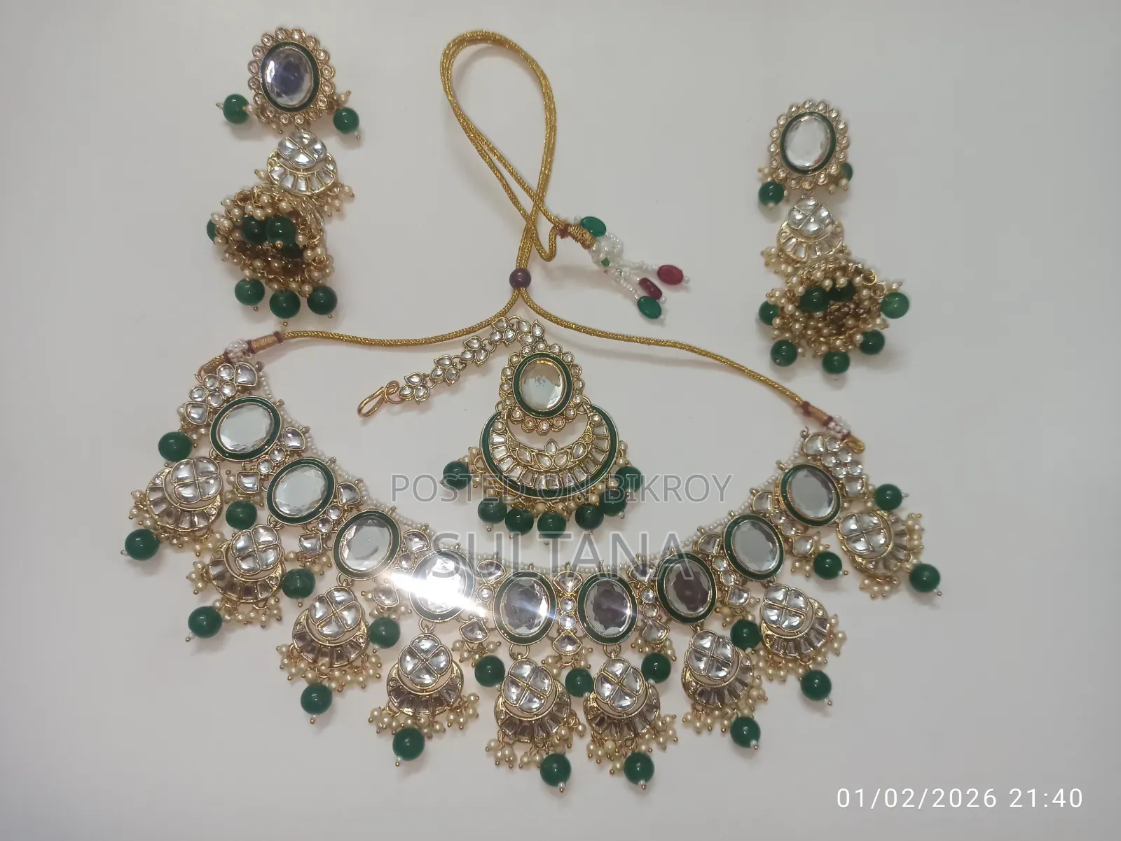 Jewellery ১ বার মাত্র ব্যবহৃত ব্রাইডাল জুয়েলারি