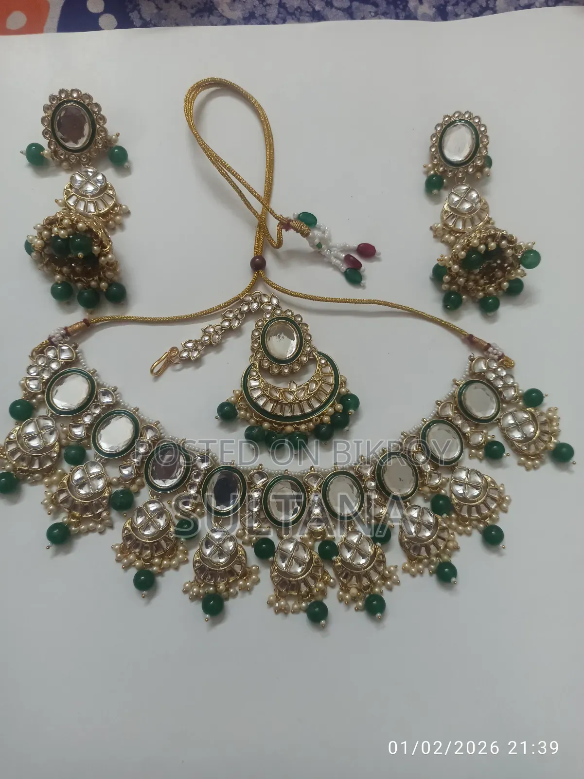 Jewellery ১ বার মাত্র ব্যবহৃত ব্রাইডাল জুয়েলারি