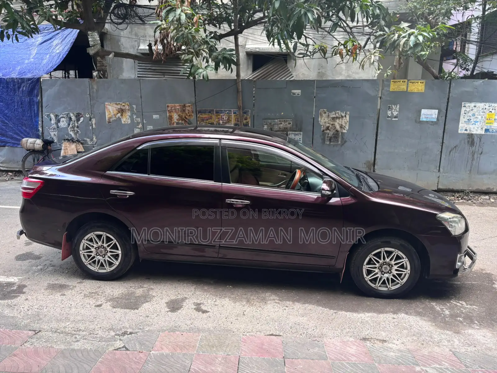 টয়োটা প্রিমিও ২০১৪ মেরুন