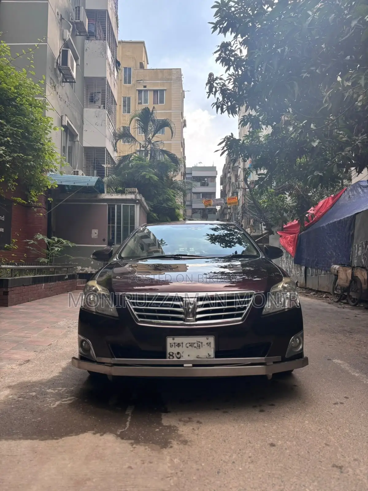 টয়োটা প্রিমিও ২০১৪ মেরুন