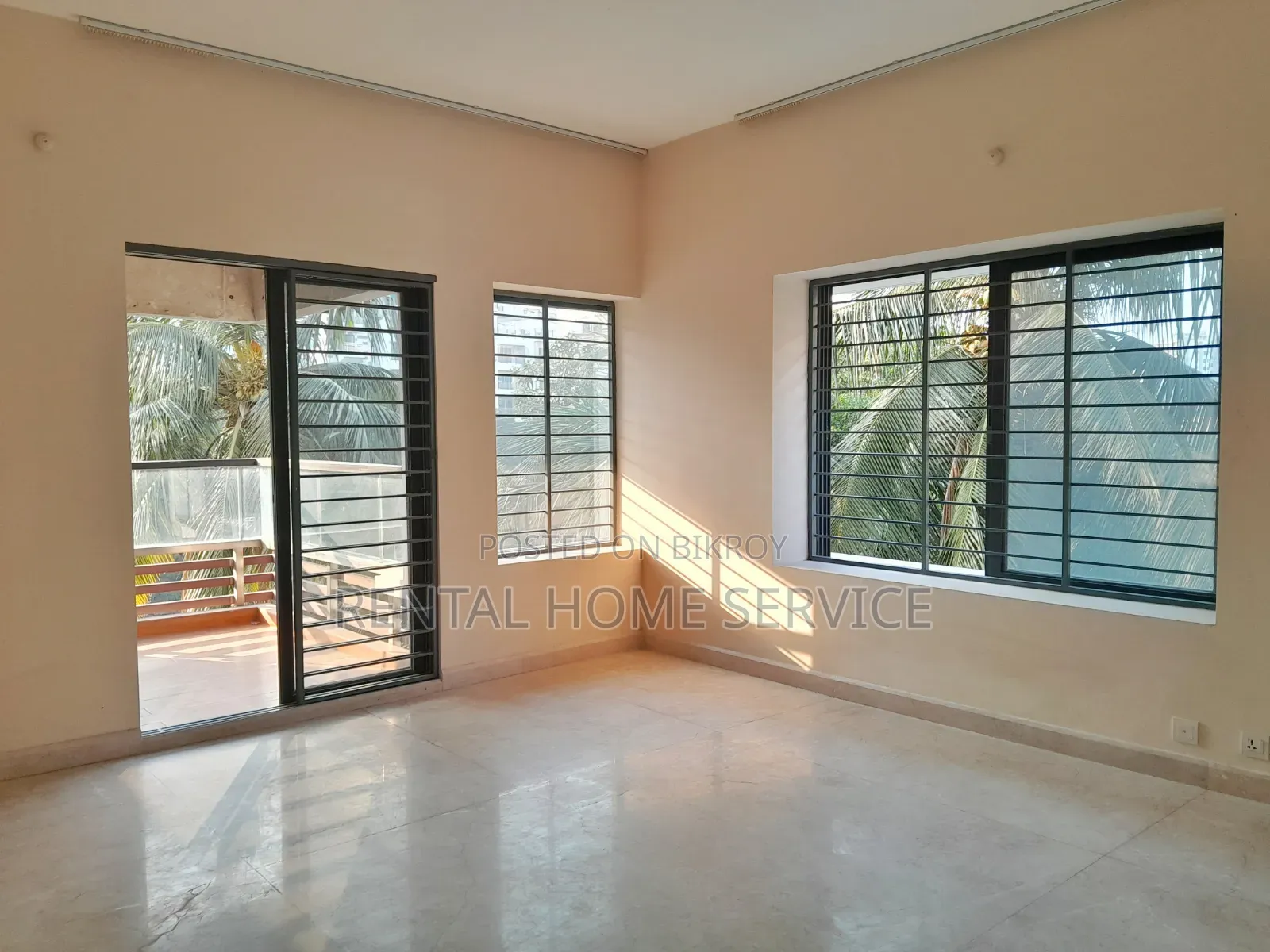 4-Bedroom Apartment in Semi-Furnished for Rent