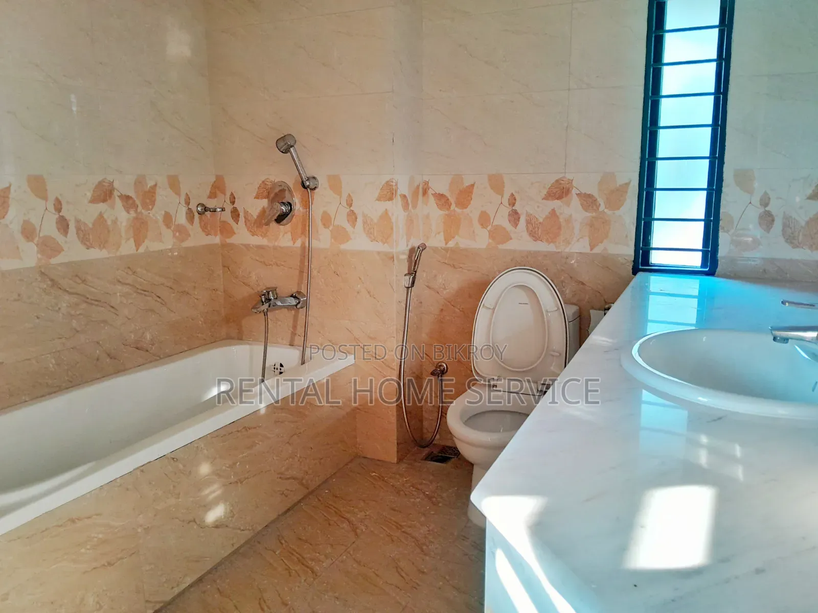 4-Bedroom Apartment in Semi-Furnished for Rent