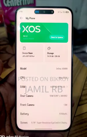 Infinix Hot 60 Pro+ 256 GB Black