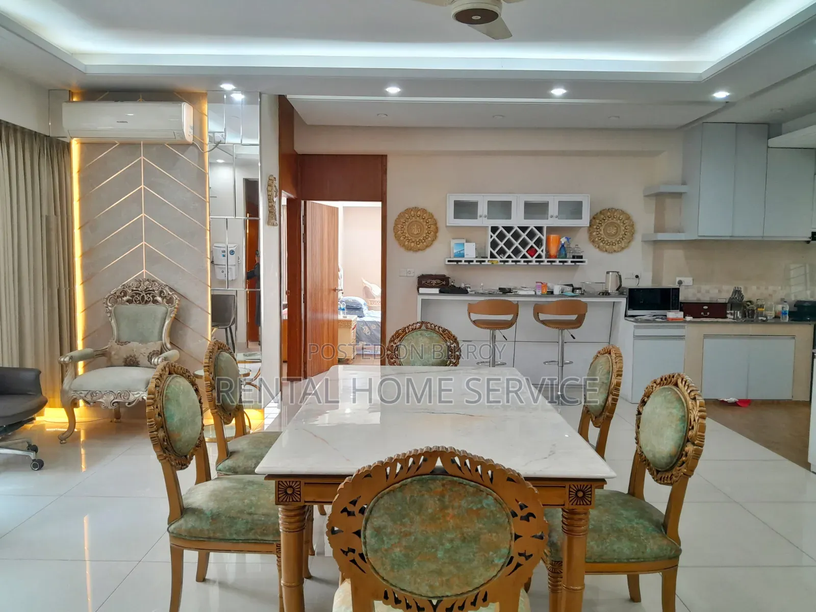 Furnished 3-Bedroom Apartment in Furnished Apartment for Rent