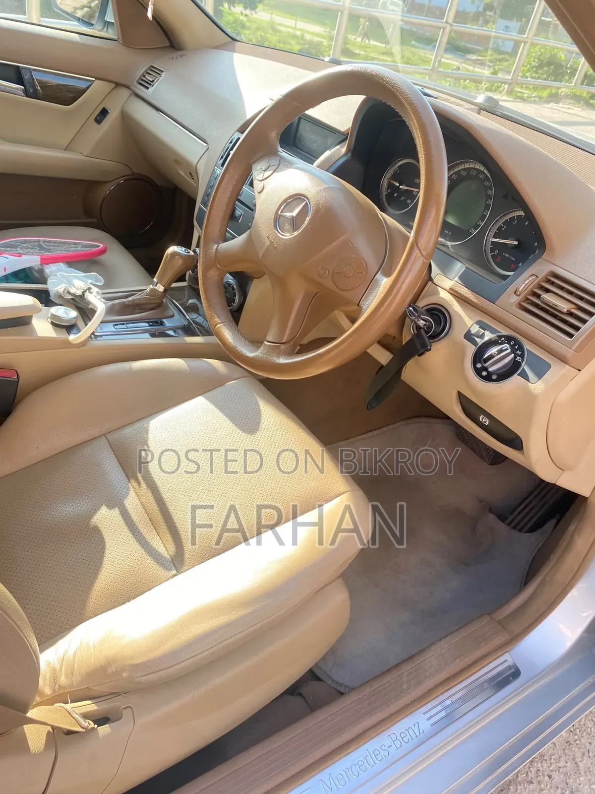 Mercedes-Benz C180 2007 Silver