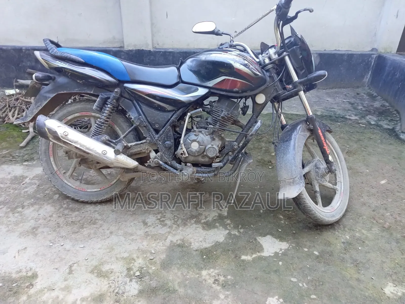 Bajaj Discover 100 2016 Black