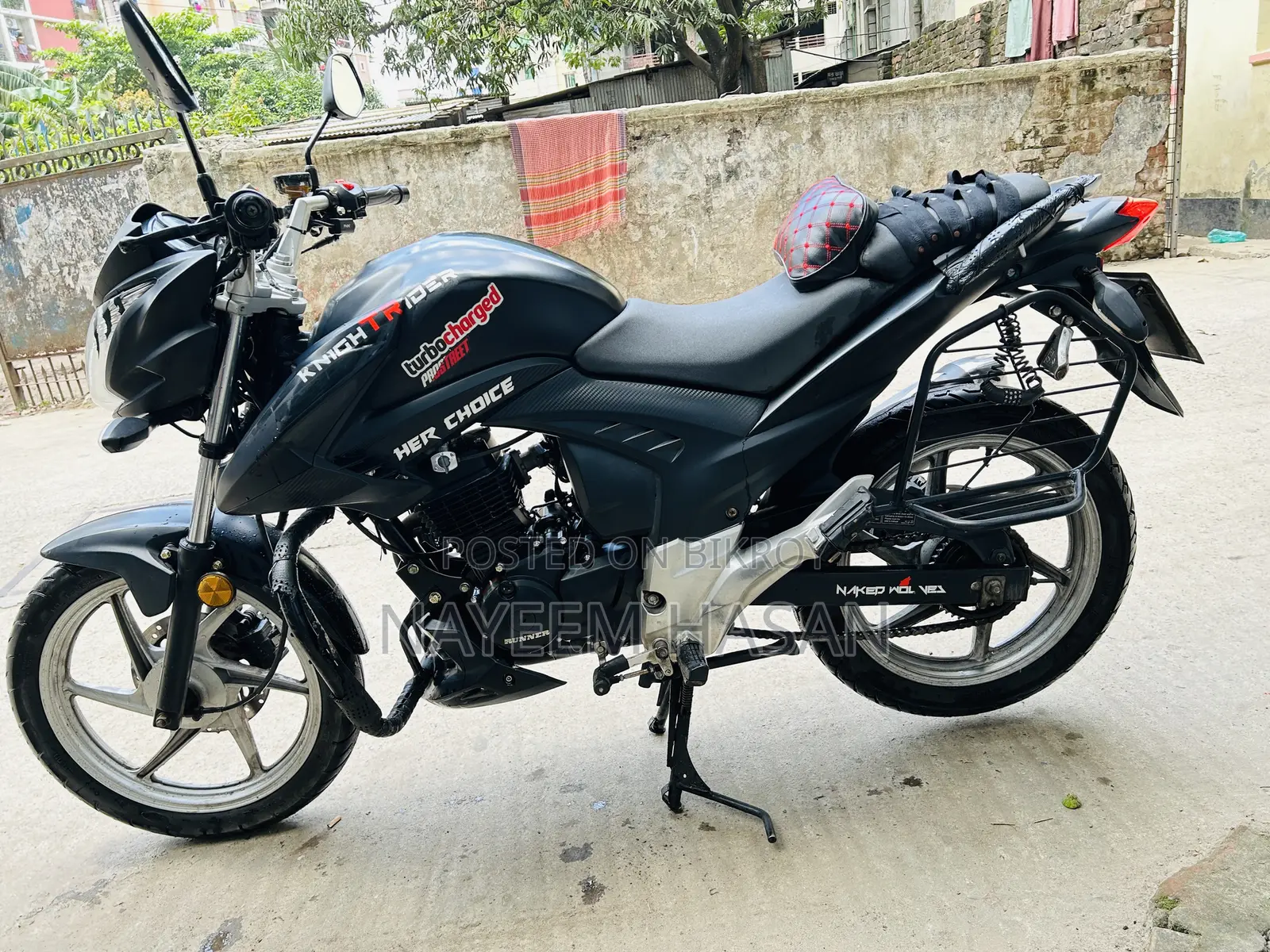 রানার নাইট রাইডার ভি২ ২০১৯ কালো
