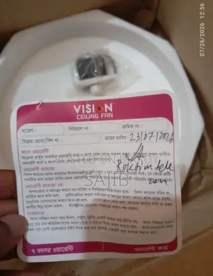 Vision New Fan, Only 3 Days Used