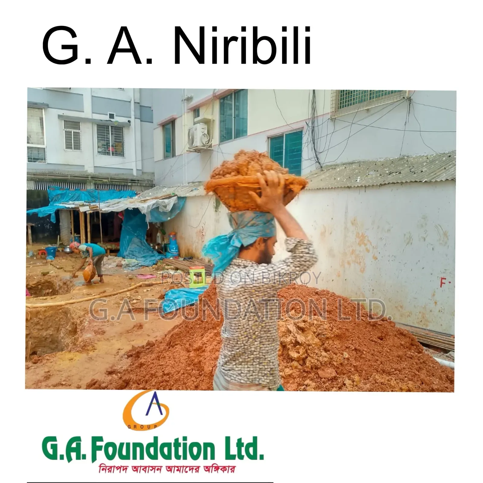 3-Bedroom Apartment in G. A. Niribili, Mirpur for Sale