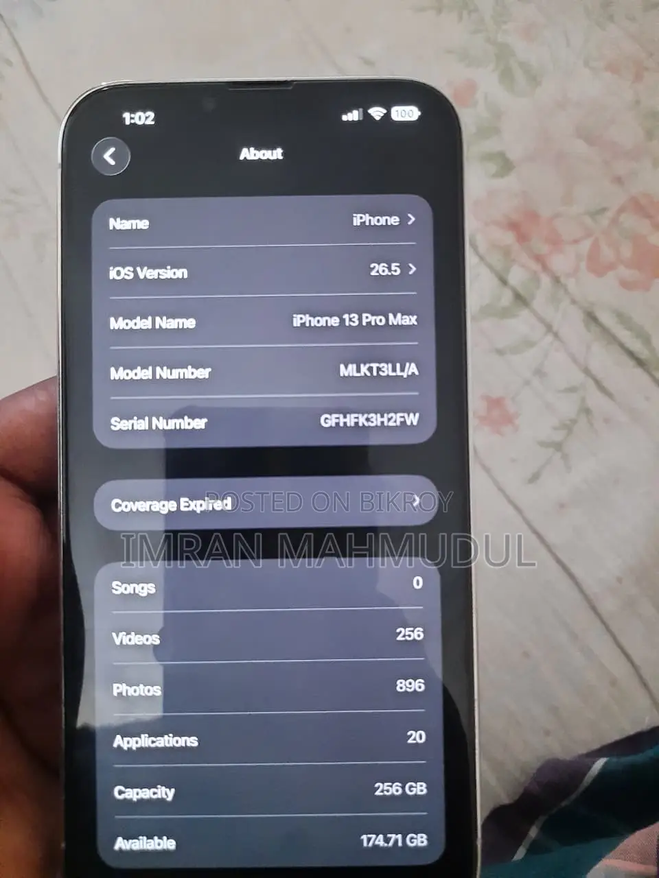 Apple iPhone 13 Pro Max 256 GB Silver