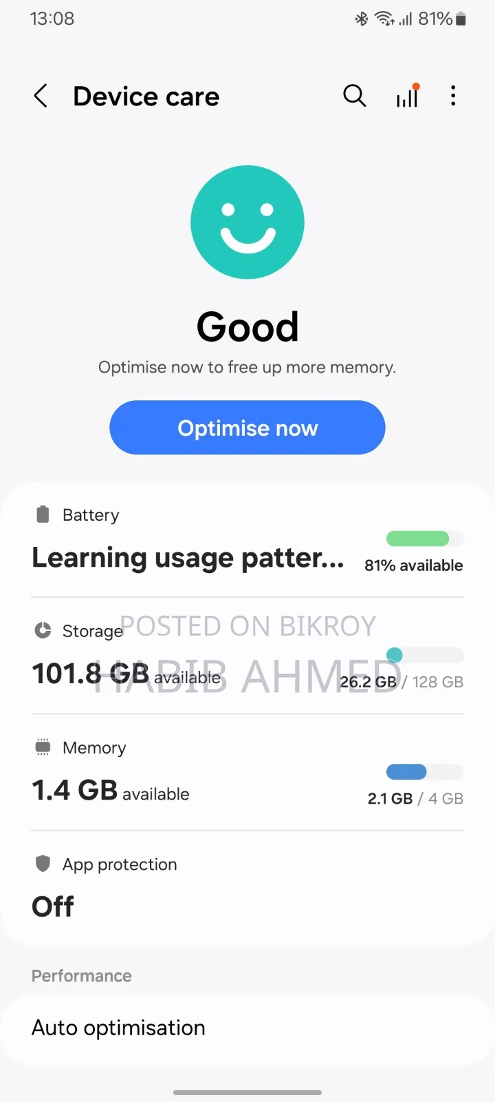 Samsung Galaxy A05s 128 GB Black