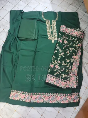 Female Unstitched Three Piece