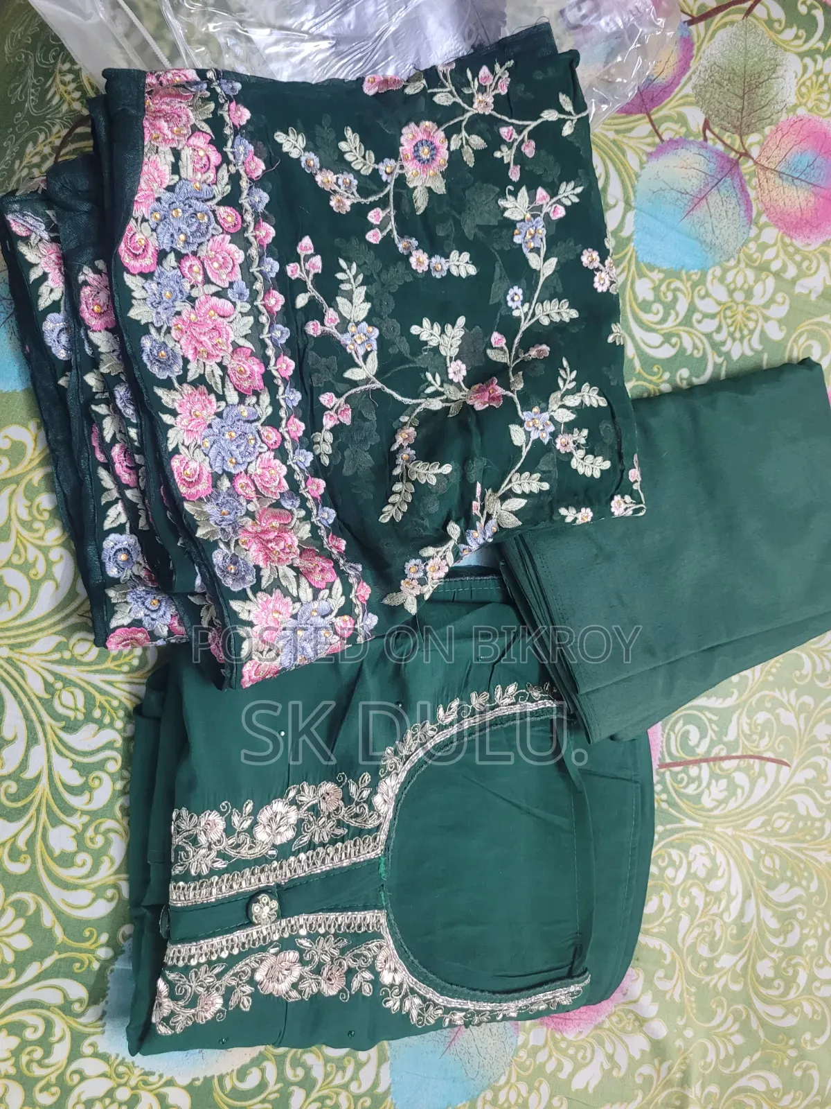 Female Unstitched Three Piece