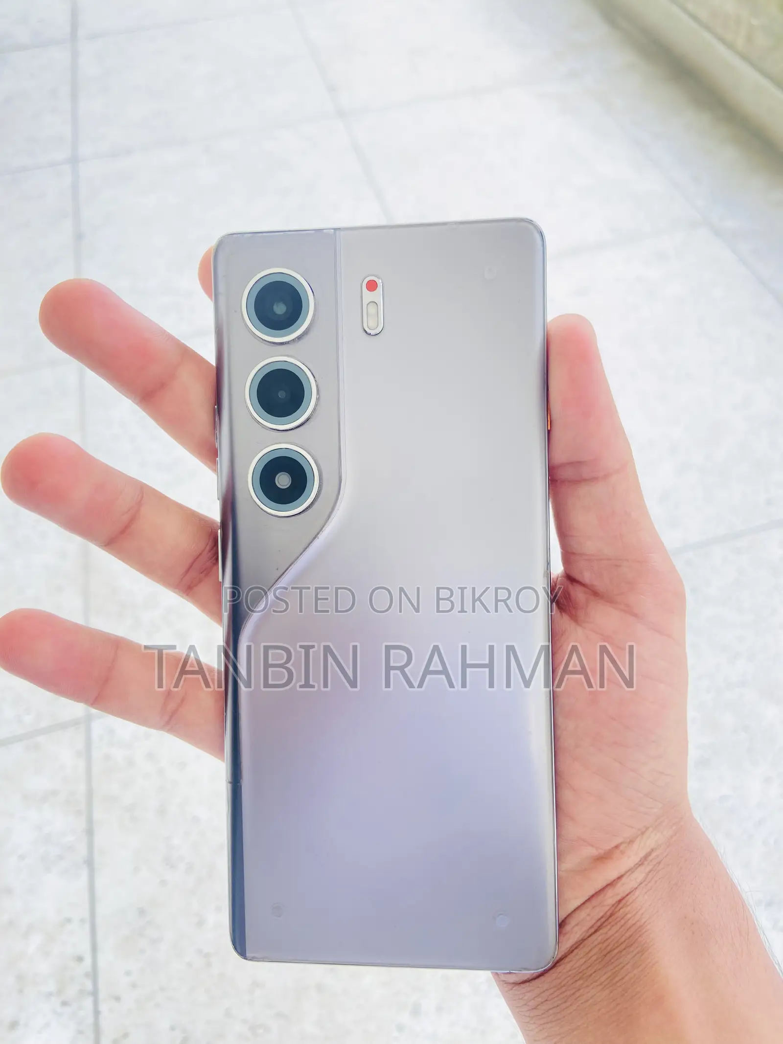 Tecno Camon 40 Pro 4G 256 GB Silver
